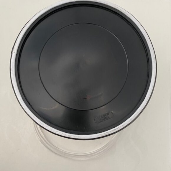 VINTAGE Culver Brushed Silver and Gold Acrylic Barware Ice Bucket - Picture 11 of 14